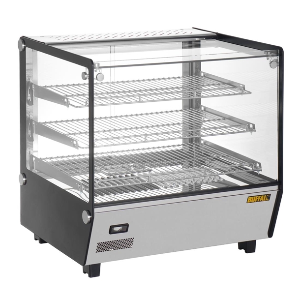 Buffalo Square Countertop Heated Food Display 120L