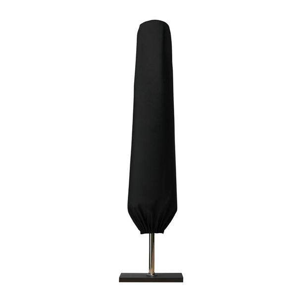 Bolero Large Parasol Cover Black - 2250x1000mm