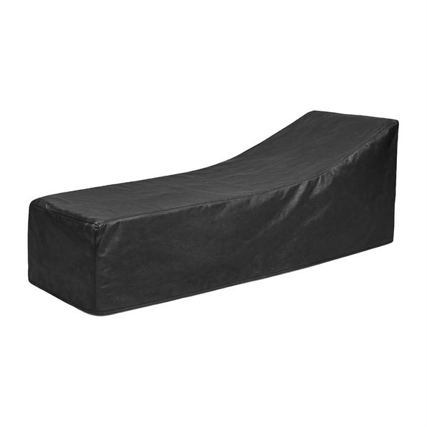 Bolero Sun Longer Cover Black - 2100x700mm