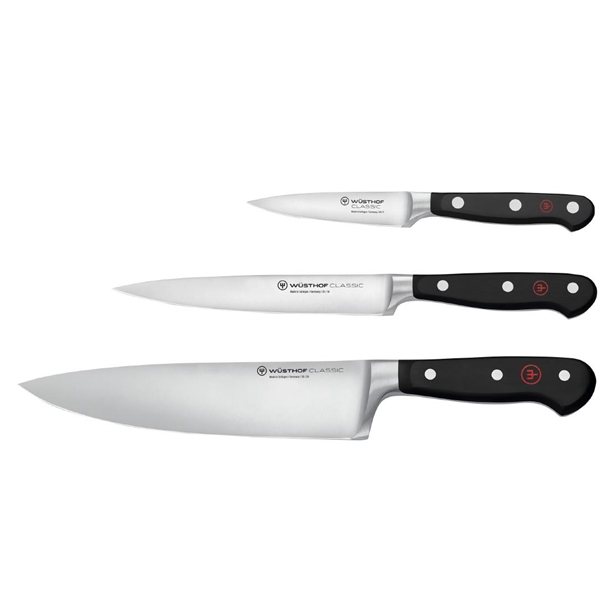 Wusthof Classic Knife Set (Paring Utility Chef) (Set 3)