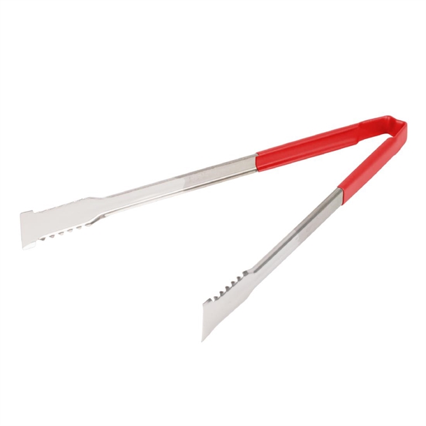 Vollrath Versagrip Tong Flat Red - 16''