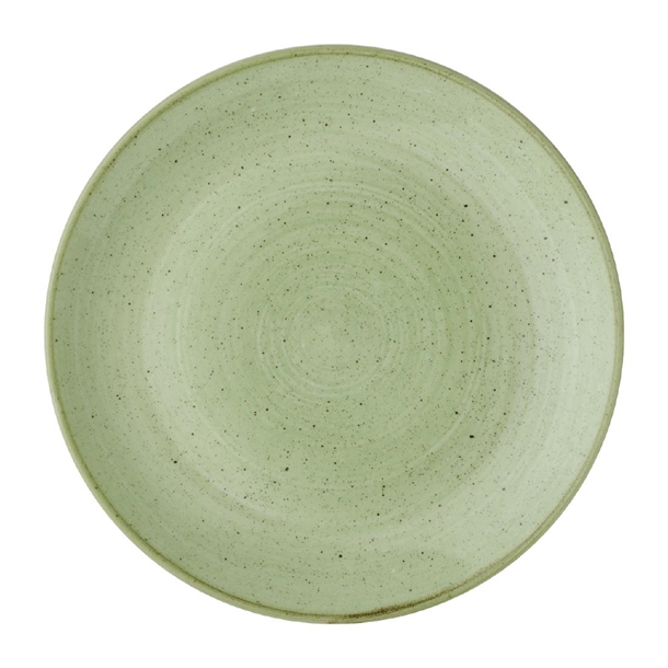 Stonecast Sorrel Green Evolve Coupe Plate - 170mm (Pack 12) (B2B)