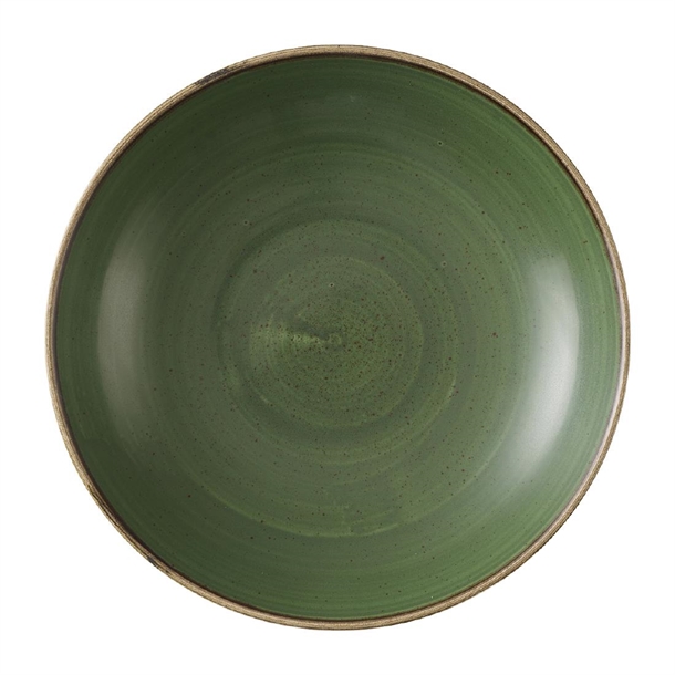 Stonecast Sorrel Green Evolve Coupe Bowl - 247mm (Pack 12) (B2B)