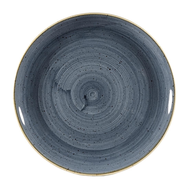 Churchill Stonecast Blueberry Coupe-Teller, 228 mm, (12 Stück)