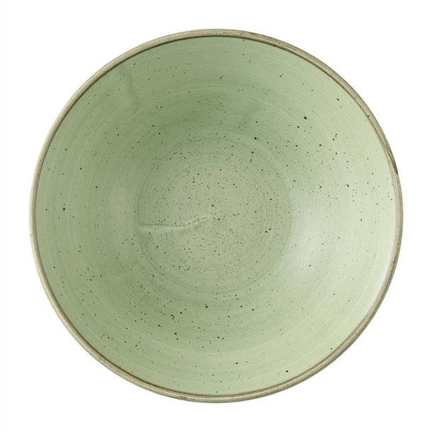 Stonecast Sage Green Evolve Deep Coupe Bowl - 205mm (Pack 6) (B2B)