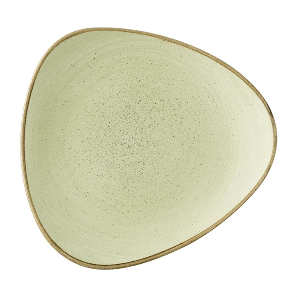 Stonecast Raw Green Lotus Plate - 254mm (Pack 12) (Direct)