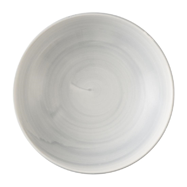 Stonecast Canvas Grey Coupe Bowl - 184mm (Pack 12) (B2B)