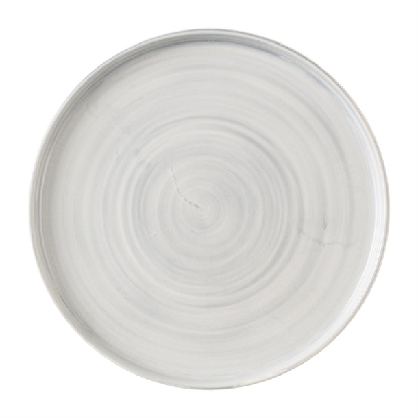 Stonecast Canvas Grey Walled Plate - 160mm (Pack 6) (B2B)