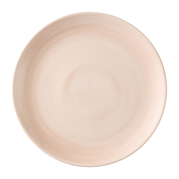 Stonecast Canvas Coral Evolve Coupe Plate - 285mm (Pack 12) (B2B)