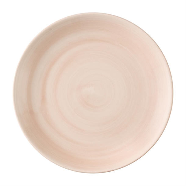 Stonecast Canvas Coral Evolve Coupe Plate - 220mm (Pack 12) (B2B)
