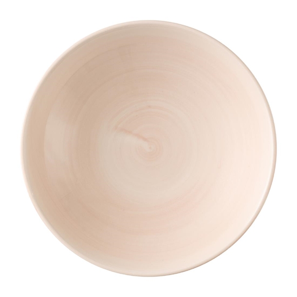 Stonecast Canvas Coral Evolve Coupe Plate - 165mm (Pack 12) (B2B)