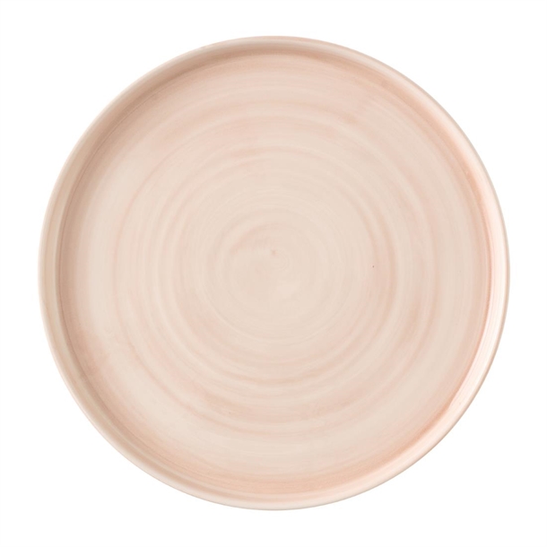 Stonecast Canvas Coral Walled Plate - 280mm (Pack 6) (B2B)