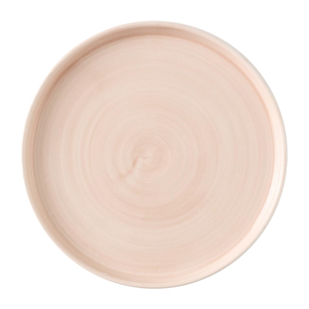 Stonecast Canvas Coral Walled Plate - 210mm (Pack 6) (Direct)