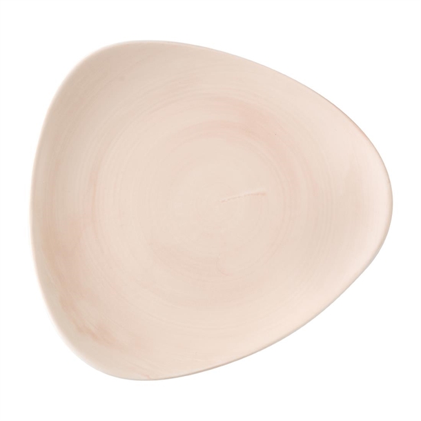 Stonecast Canvas Coral Lotus Plate - 254mm (Pack 12) (B2B)