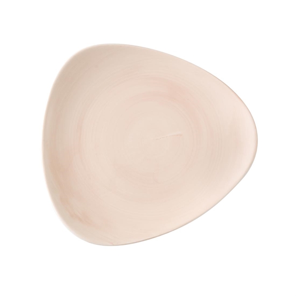Stonecast Canvas Coral Lotus Plate - 228mm (Pack 12) (B2B)