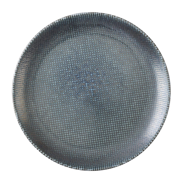 Astro Metallic Blue Evolve Coupe Plate - 285mm (Pack 12) (Direct)