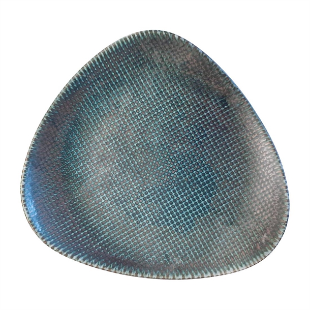 Astro Metallic Blue Lotus Plate - 228mm (Pack 12) (Direct)