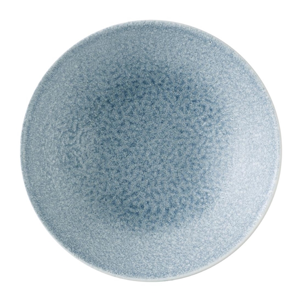 Raku Topaz Blue Evolve Deep Coupe Bowl - 203mm (Pack 6) (B2B)