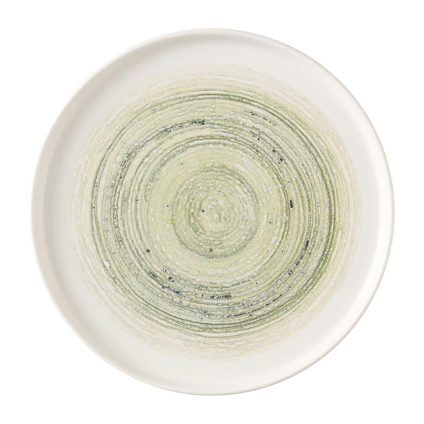 Elements Fern Walled Plate - 255mm (Pack 6) (B2B)