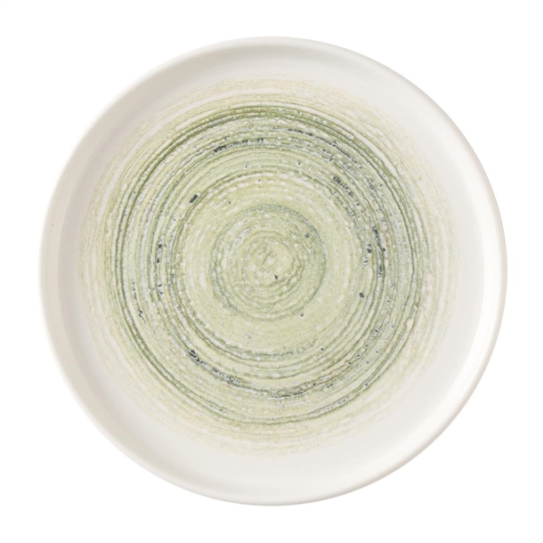 Elements Fern Walled Plate - 210mm (Pack 6) (B2B)