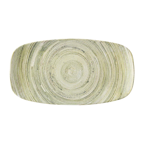 Elements Fern Chefs Oblong Plate - 330x178mm(Pack 6) (B2B)