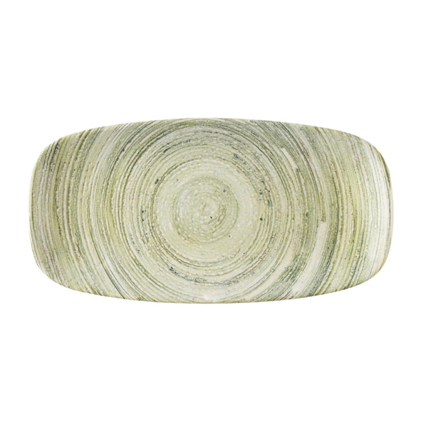 Elements Fern Chefs Oblong Plate - 280x152mm (Pack 12) (B2B)