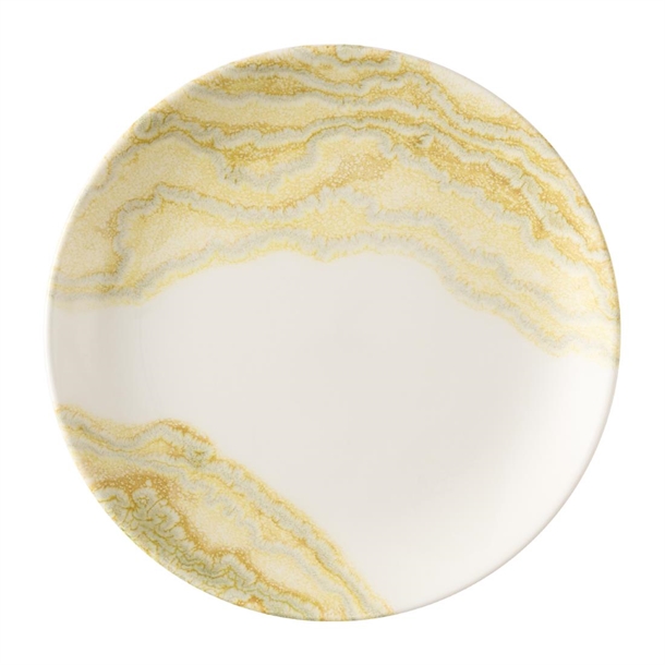 Tide Gold Evolve Coupe Plate - 220mm (Pack 12) (B2B)