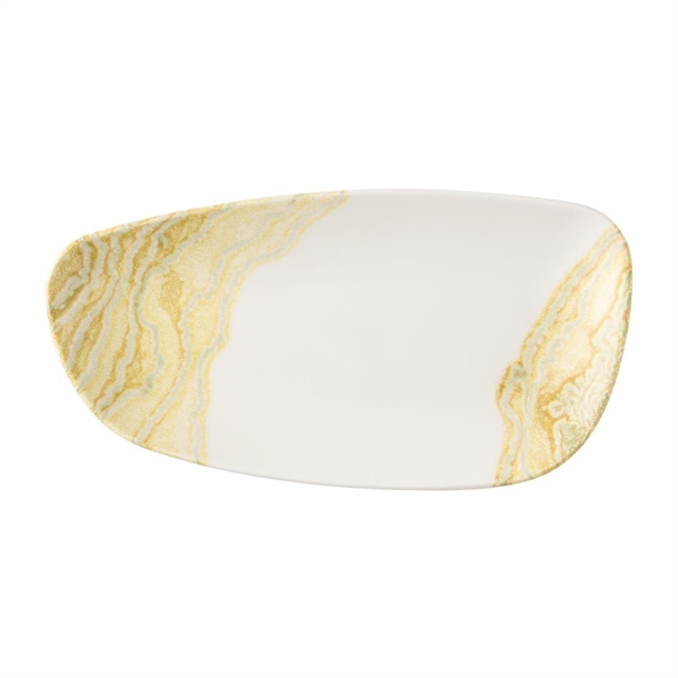 Tide Gold Chefs Geo Plate - 330x178mm(Pack 6) (Direct)