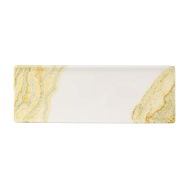 Tide Gold Oblong Plate - 250x90mm (Pack 6) (Direct)