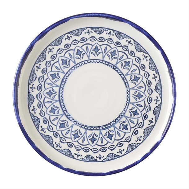 Harvest Mediterranean Moresque Walled Plate - 210mm (Pack 6) (B2B)