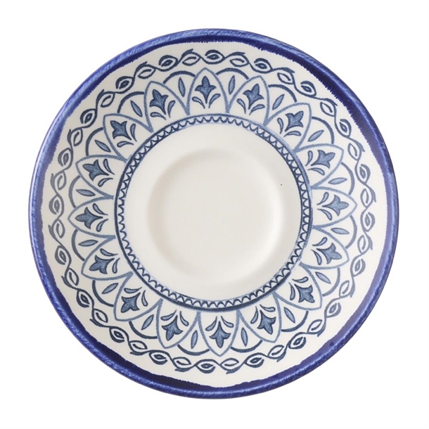 Harvest Mediterranean Moresque Espresso Saucer - 115mm (Pack 12) (B2B)