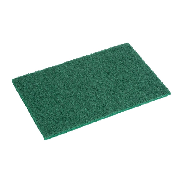 Jantex Scouring Pad Small - Green (Pack 10)