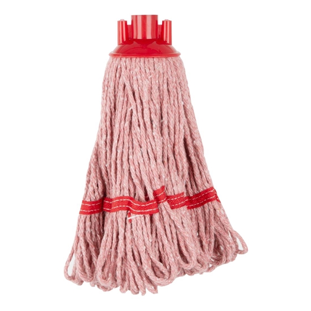 Jantex Connect Deck Mop Head Red Stripe - 200g