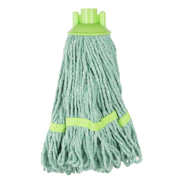 Jantex Deck Mop Head Green Stripe - 200g