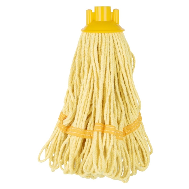 Jantex Wischmop Kopf Gelber Streifen 200g