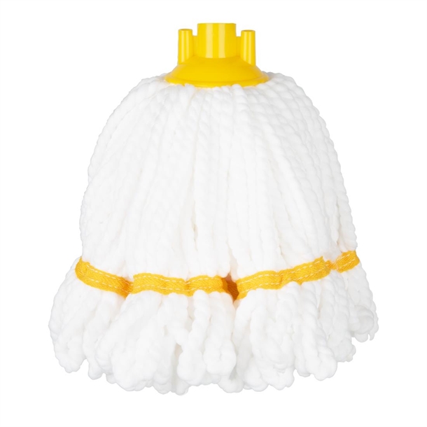 Jantex Connect Microfibre Mop Head Yellow Stripe - 150g