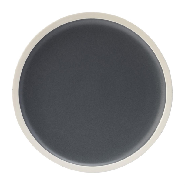 Utopia Forma Charcoal Plate - 170mm (Pack 6) (B2B)