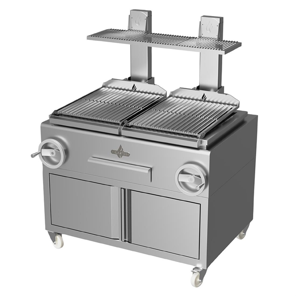 Roaster Parrilla Charcoal Grill with Cabinet (Direct)