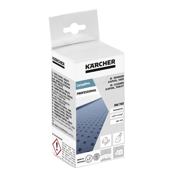 Karcher CarpetPro Cleaner iCapsol RM 760 Tablet - Pack 16 Tablets