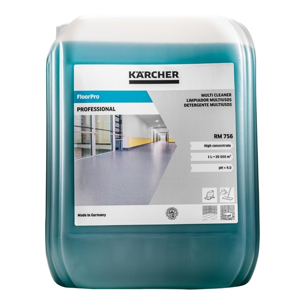 Karcher FloorPro Multi Cleaner RM 756 - 10Ltr