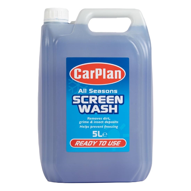 CarPlan All Seasons Screen Wash Ready to Use - 5Ltr
