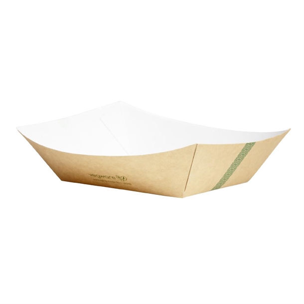 Vegware Kraft Food Tray Small - 6x5" (Pack 300)