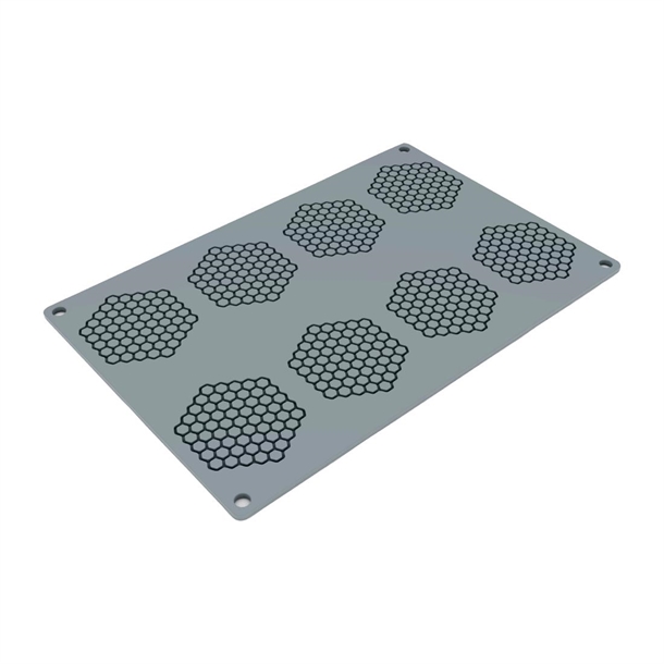 Pavoni Silicone Mould Honey Comb - 300x200mm