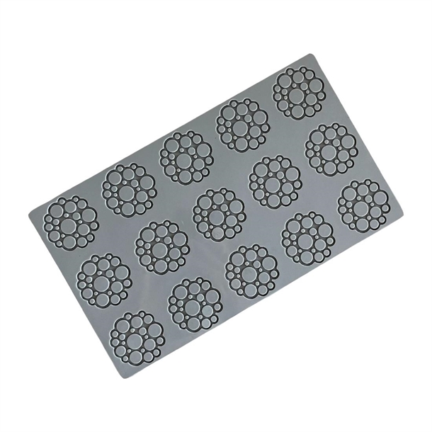 Pavoni Pavodecor Silicone Mould - 300x175mm (15 Indents)