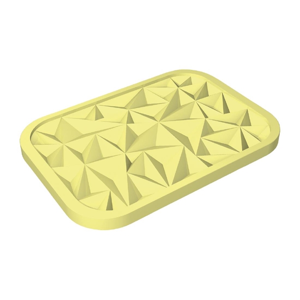 Pavoni Iceberg Decoration for Gelato Pans - 361.5x251.5x21mm