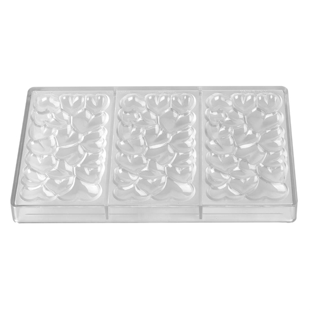 Pavoni Choco Bar Mould Eros  - 154x77x11mm (3 Indents)
