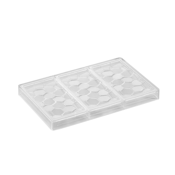Pavoni Choco Bar Mould Pave By Vallèe - 275x175mm (3 Indents)