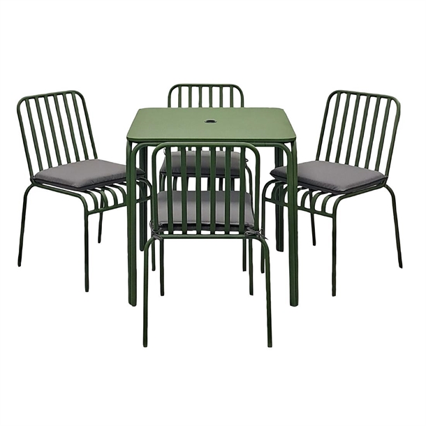 Tenby Outdoor Dining Set in Jade (2 Sets Included) (B2B)