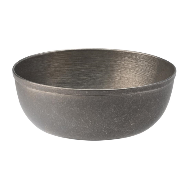 Utopia Vintage Steel Dip Bowl - 80mm (Pack 24) (B2B)