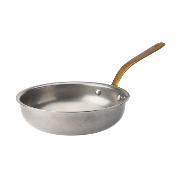 Utopia Vintage Steel Mini Fry Pan - 155mm (Pack 6) (B2B)